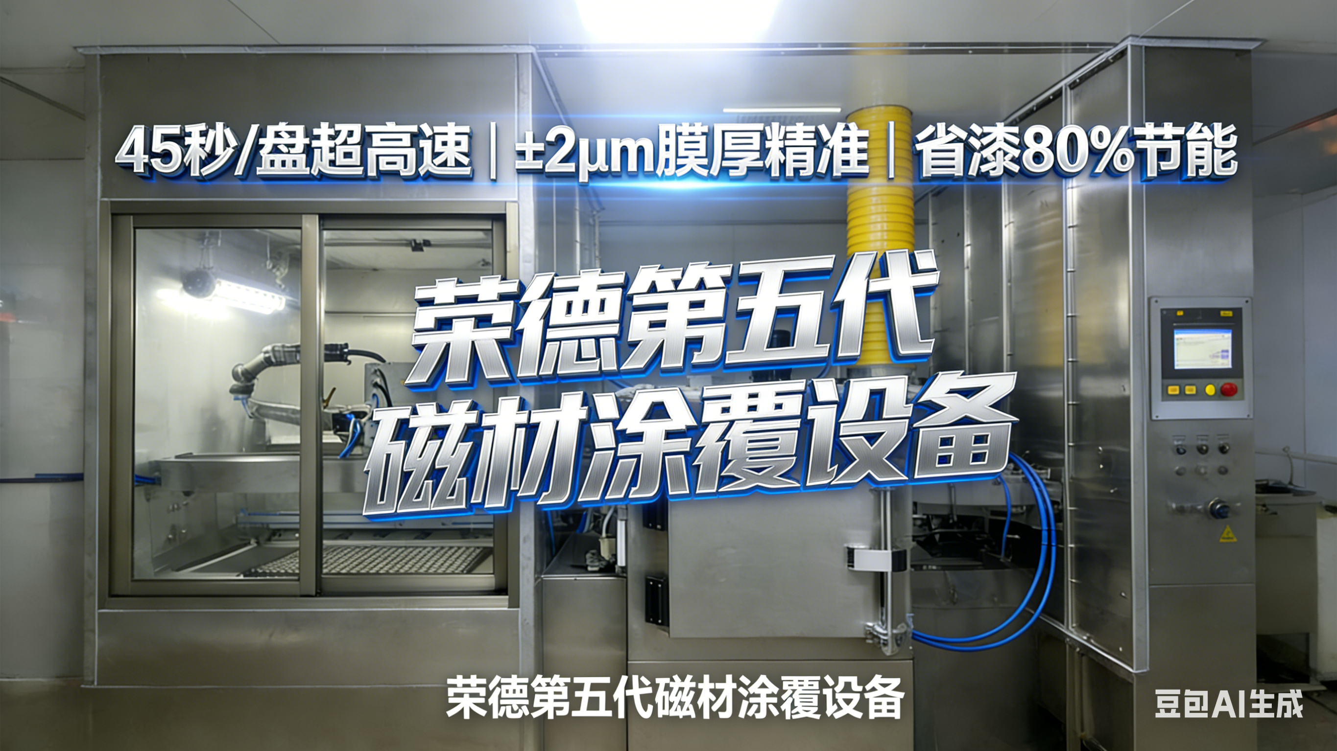 磁材環(huán)氧涂層均勻性差怎么破？六面膜厚穩(wěn)定 ±2μm 的高效方案
